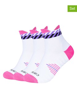 camano Skarpety (3 pary) w kolorze różowo-białym ze sklepu Limango Polska w kategorii Skarpetki męskie - zdjęcie 189116783