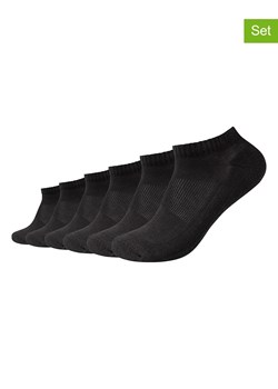 camano Skarpety-stopki (6 par) w kolorze czarnym ze sklepu Limango Polska w kategorii Skarpetki męskie - zdjęcie 189116820