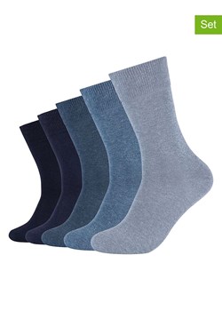 s.Oliver Skarpety (5 par) w kolorze niebiesko-granatowo-błękitnym ze sklepu Limango Polska w kategorii Skarpetki męskie - zdjęcie 189116912