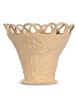 Byon Doniczka "Patty" w kolorze beżowym - wys. 21 x Ø 25 cm ze sklepu Limango Polska w kategorii Doniczki i osłonki - zdjęcie 189117084