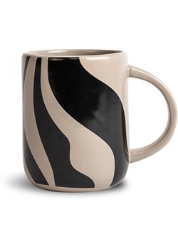 Byon Kubek jumbo "Liz" w kolorze czarno-beżowym - 280 ml ze sklepu Limango Polska w kategorii Naczynia - zdjęcie 189117200