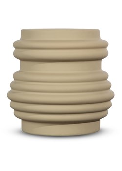 Byon Wazon "Mila" w kolorze beżowym - wys. 16 x Ø 15 cm ze sklepu Limango Polska w kategorii Wazony - zdjęcie 189117250