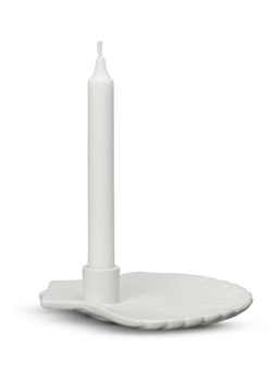 Byon Świecznik "Shell" w kolorze białym - 21 x 18 cm ze sklepu Limango Polska w kategorii Świeczniki - zdjęcie 189117333