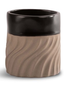 Byon Kubek "Swirl" w kolorze beżowo-czarnym - 240 ml ze sklepu Limango Polska w kategorii Dzbanki i zaparzacze - zdjęcie 189117372