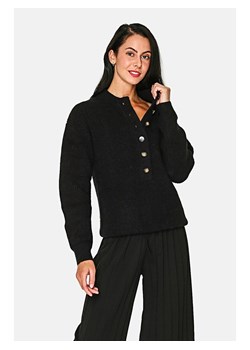 ASSUILI Sweter w kolorze czarnym ze sklepu Limango Polska w kategorii Swetry damskie - zdjęcie 189117430