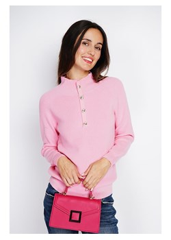 ASSUILI Sweter w kolorze jasnoróżowym ze sklepu Limango Polska w kategorii Swetry damskie - zdjęcie 189117484