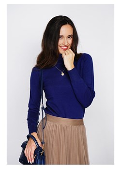 ASSUILI Golf w kolorze granatowym ze sklepu Limango Polska w kategorii Swetry damskie - zdjęcie 189117490