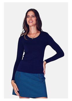 ASSUILI Koszulka w kolorze granatowym ze sklepu Limango Polska w kategorii Bluzki damskie - zdjęcie 189117872
