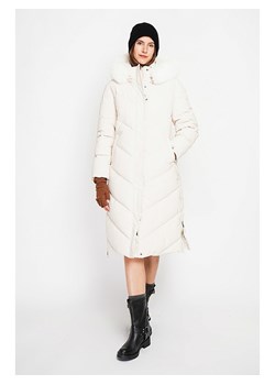 ASSUILI Płaszcz pikowany w kolorze kremowym ze sklepu Limango Polska w kategorii Kurtki damskie - zdjęcie 189118031