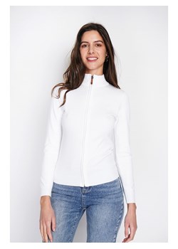 ASSUILI Kardigan w kolorze białym ze sklepu Limango Polska w kategorii Swetry damskie - zdjęcie 189118072