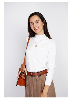 ASSUILI Sweter w kolorze białym ze sklepu Limango Polska w kategorii Swetry damskie - zdjęcie 189118213