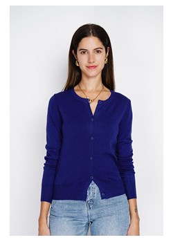 ASSUILI Kardigan w kolorze granatowym ze sklepu Limango Polska w kategorii Swetry damskie - zdjęcie 189118262