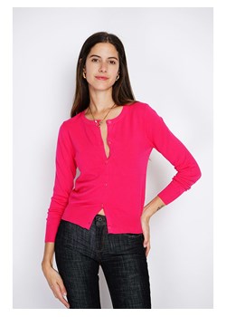 ASSUILI Kardigan w kolorze różowym ze sklepu Limango Polska w kategorii Swetry damskie - zdjęcie 189118272