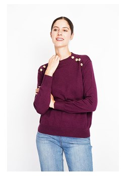 ASSUILI Sweter w kolorze fioletowym ze sklepu Limango Polska w kategorii Swetry damskie - zdjęcie 189118324