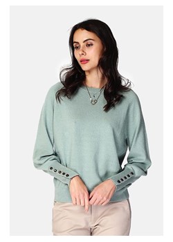 ASSUILI Sweter w kolorze turkusowym ze sklepu Limango Polska w kategorii Swetry damskie - zdjęcie 189118412