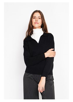 ASSUILI Sweter w kolorze czarnym ze sklepu Limango Polska w kategorii Swetry damskie - zdjęcie 189118434