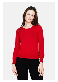 ASSUILI Sweter w kolorze bordowym ze sklepu Limango Polska w kategorii Swetry damskie - zdjęcie 189118613