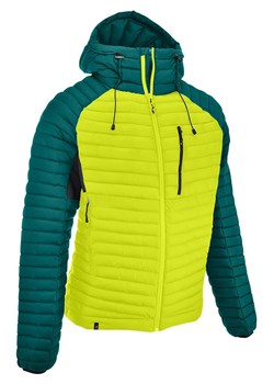 Maul Sport Pikowana kurtka termiczna "Kaunertal REC" w kolorze morsko-limonkowym ze sklepu Limango Polska w kategorii Kurtki męskie - zdjęcie 189118820