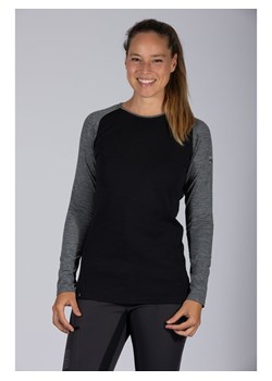 Maul Sport Koszulka funkcyjna "Eibelkopf fresh" w kolorze czarno-szarym ze sklepu Limango Polska w kategorii Bluzki damskie - zdjęcie 189119570
