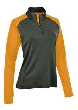 Maul Sport Koszulka funkcyjna w kolorze oliwkowo-żółtym ze sklepu Limango Polska w kategorii Bluzki damskie - zdjęcie 189119580