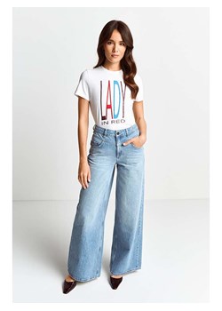 Rich &amp; Royal Koszulka w kolorze białym ze sklepu Limango Polska w kategorii Bluzki damskie - zdjęcie 189119774