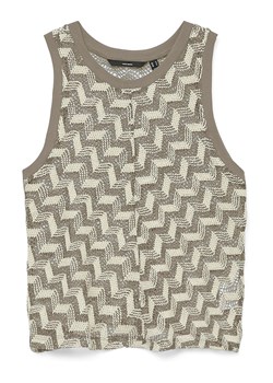 Vero Moda Top w kolorze szarym ze sklepu Limango Polska w kategorii Bluzki damskie - zdjęcie 189120122