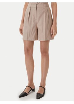 HUGO Szorty materiałowe Hamonu 50559853 Beżowy Relaxed Fit ze sklepu MODIVO w kategorii Szorty - zdjęcie 189120611