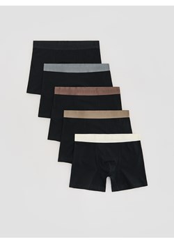 Reserved - 5 pack bokserek Long - czarny ze sklepu Reserved w kategorii Majtki męskie - zdjęcie 189121123
