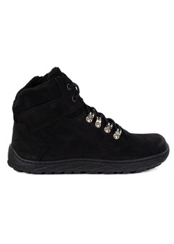 Buty damskie barefoot zimowe skórzane Olivier Astrid ocieplane wełną naturalną czarne ze sklepu butyolivier w kategorii Półbuty damskie - zdjęcie 189121480