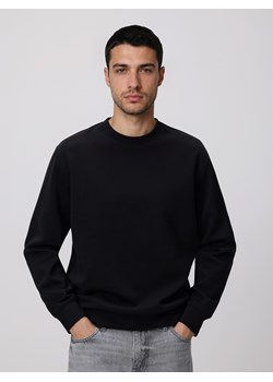 Reserved - Bluza regular z bawełną - czarny ze sklepu Reserved w kategorii Bluzy męskie - zdjęcie 189123121