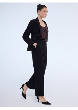 Mohito - Eleganckie spodnie petite - czarny ze sklepu Mohito w kategorii Spodnie damskie - zdjęcie 189124561