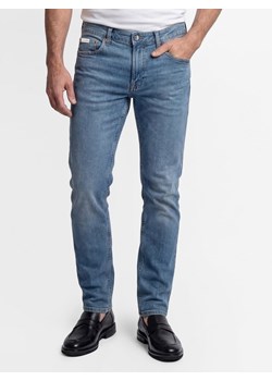 Calvin Klein Jeans Dżinsy Mężczyźni Bawełna light stone jednolity ze sklepu vangraaf w kategorii Jeansy męskie - zdjęcie 189124574