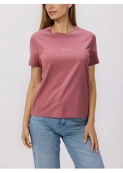 Reserved - T-shirt z nadrukiem - różowy ze sklepu Reserved w kategorii Bluzki damskie - zdjęcie 189124630