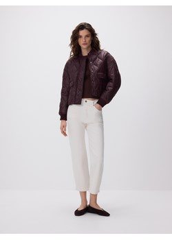 Reserved - Pikowana kurtka - mahoniowy ze sklepu Reserved w kategorii Kurtki damskie - zdjęcie 189124814