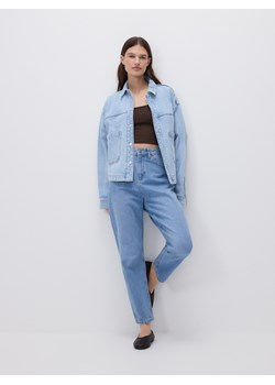 Reserved - Jeansy mom fit - niebieski ze sklepu Reserved w kategorii Jeansy damskie - zdjęcie 189124854