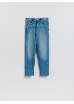 Reserved - Jeansy straight - niebieski ze sklepu Reserved w kategorii Jeansy damskie - zdjęcie 189124880