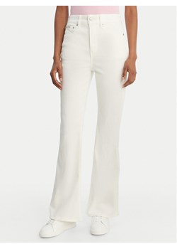 Calvin Klein Jeans Jeansy LV047F746G Biały Flare Fit ze sklepu MODIVO w kategorii Jeansy damskie - zdjęcie 189126894