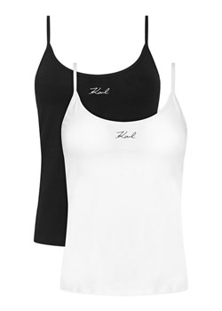 KARL LAGERFELD Komplet topów B1W47021 Czarny Slim Fit ze sklepu MODIVO w kategorii Bluzki damskie - zdjęcie 189126941