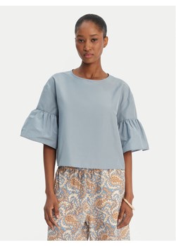 Weekend Max Mara Bluzka Break 2615111152 Błękitny Loose Fit ze sklepu MODIVO w kategorii Bluzki damskie - zdjęcie 189127054