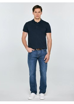 Koszulka męska polo granatowa Markolinos 403 ze sklepu Big Star w kategorii T-shirty męskie - zdjęcie 189128000