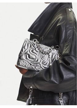 Torebka Steve Madden Bnotable SM13001564 Srebrny ze sklepu eobuwie.pl w kategorii Kopertówki - zdjęcie 189128914