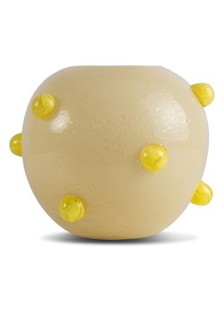 Byon Wazon "Arlo" w kolorze beżowo-żółtym - wys. 23 x Ø 30 cm ze sklepu Limango Polska w kategorii Wazony - zdjęcie 189130344