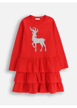 Coccodrillo Sukienka w kolorze czerwonym ze sklepu Limango Polska w kategorii Sukienki dziewczęce - zdjęcie 189130363