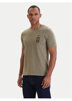 Aeronautica Militare T-Shirt 261TS2534UJ00641 Zielony Regular Fit ze sklepu MODIVO w kategorii T-shirty męskie - zdjęcie 189130381