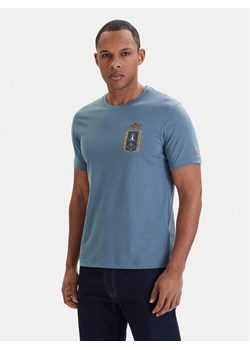 Aeronautica Militare T-Shirt 261TS2534UJ00641 Niebieski Regular Fit ze sklepu MODIVO w kategorii T-shirty męskie - zdjęcie 189130393