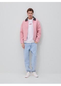 Reserved - Jeansy carrot z efektem sprania - niebieski ze sklepu Reserved w kategorii Jeansy męskie - zdjęcie 189131414