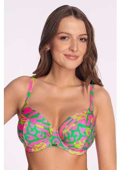 Ava SK-246 biustonosz kąpielowy usztywniany neon safari ze sklepu kontri.pl w kategorii Biustonosze - zdjęcie 189132593