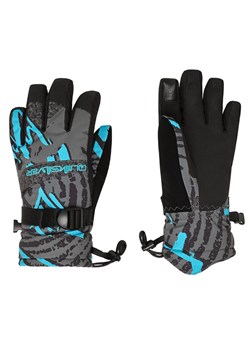 Rękawice narciarskie Quiksilver Mission Youth EQBHN03039 Szary ze sklepu eobuwie.pl w kategorii Rękawiczki dziecięce - zdjęcie 189133101