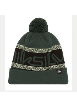 Czapka Quiksilver Summit EQBHA03099 Zielony ze sklepu eobuwie.pl w kategorii Czapki dziecięce - zdjęcie 189133111