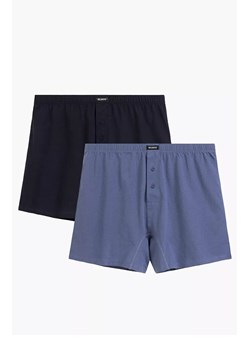Atlantic 2-pack bokserki męskie luźne 2MBX-054-DENJ/GRA, Kolor granatowo-niebieski, Rozmiar L, ATLANTIC ze sklepu Primodo w kategorii Majtki męskie - zdjęcie 189133693